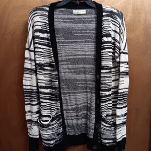 Starring At Stars  Monochrome Knit Sweater